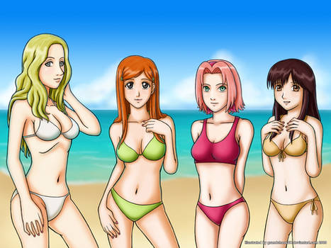 Anime Crossover Beach Special3