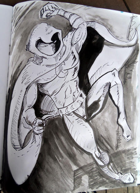 Moon Knight Inks Moonknight inks by Loydicus on DeviantArt