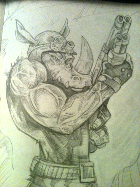 Rocksteady Sketch