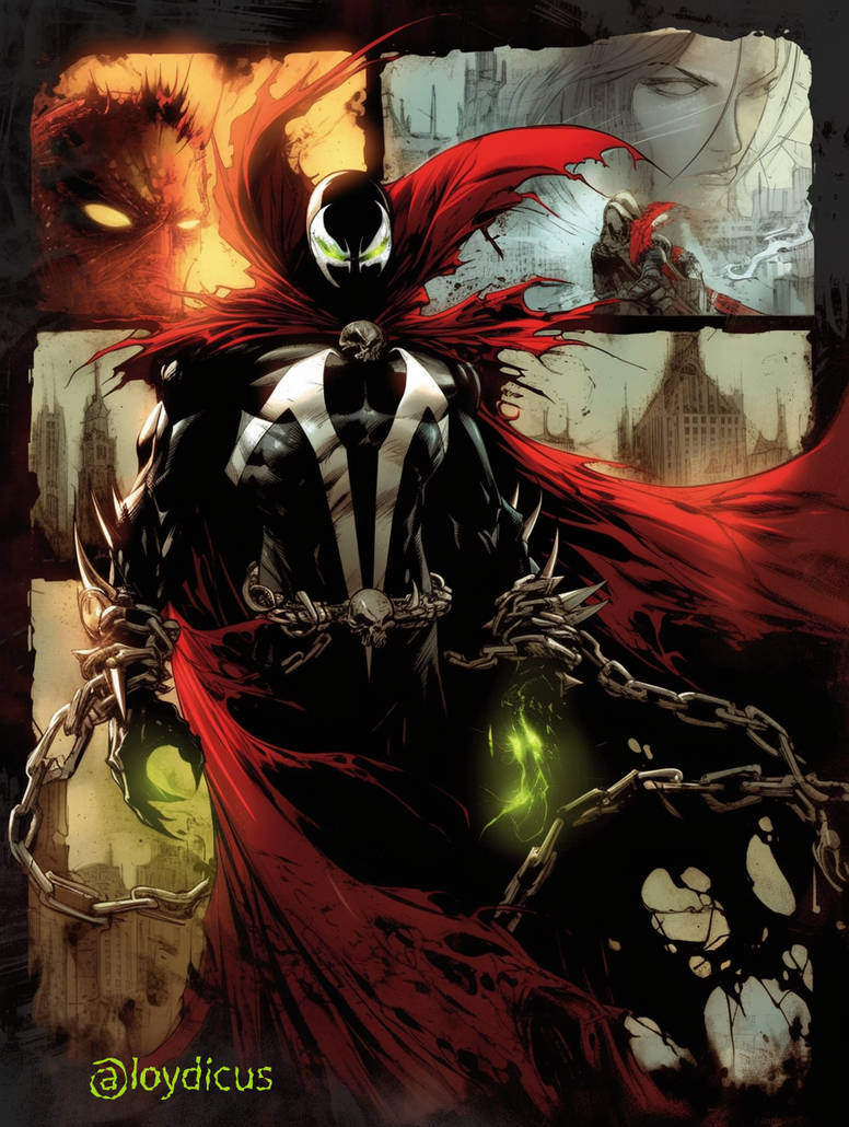 Spawn Comic Clock Spawn Comic Page by Loydicus on DeviantArt