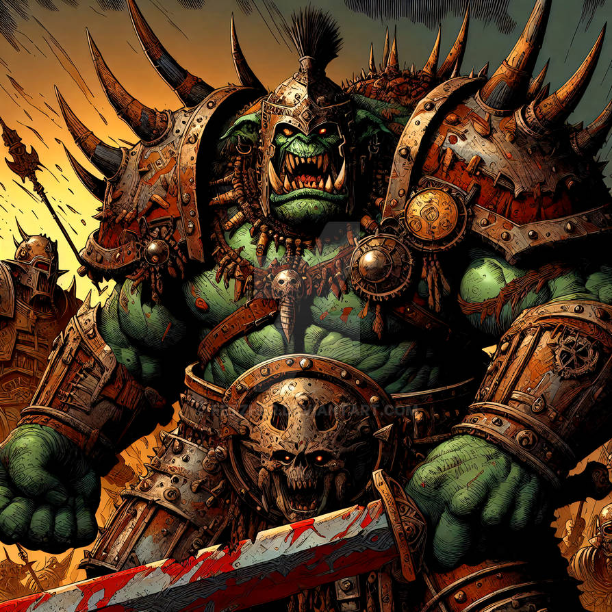 Fanatsy Orcs Warhammer Fantasy Orc by Fetzher on DeviantArt
