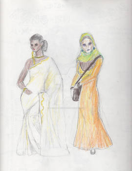 Indian and Middle East Fashion