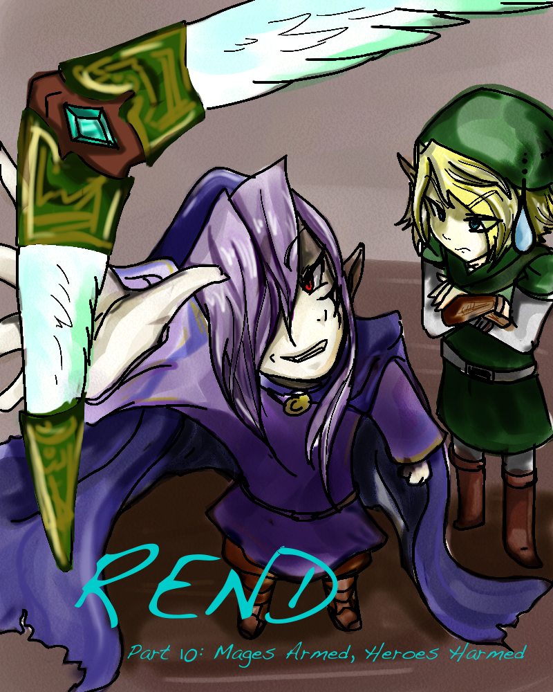 Rend: Part 10 Cover Doodle