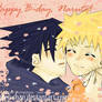 SasuNaru: Happy b-day, dobe.