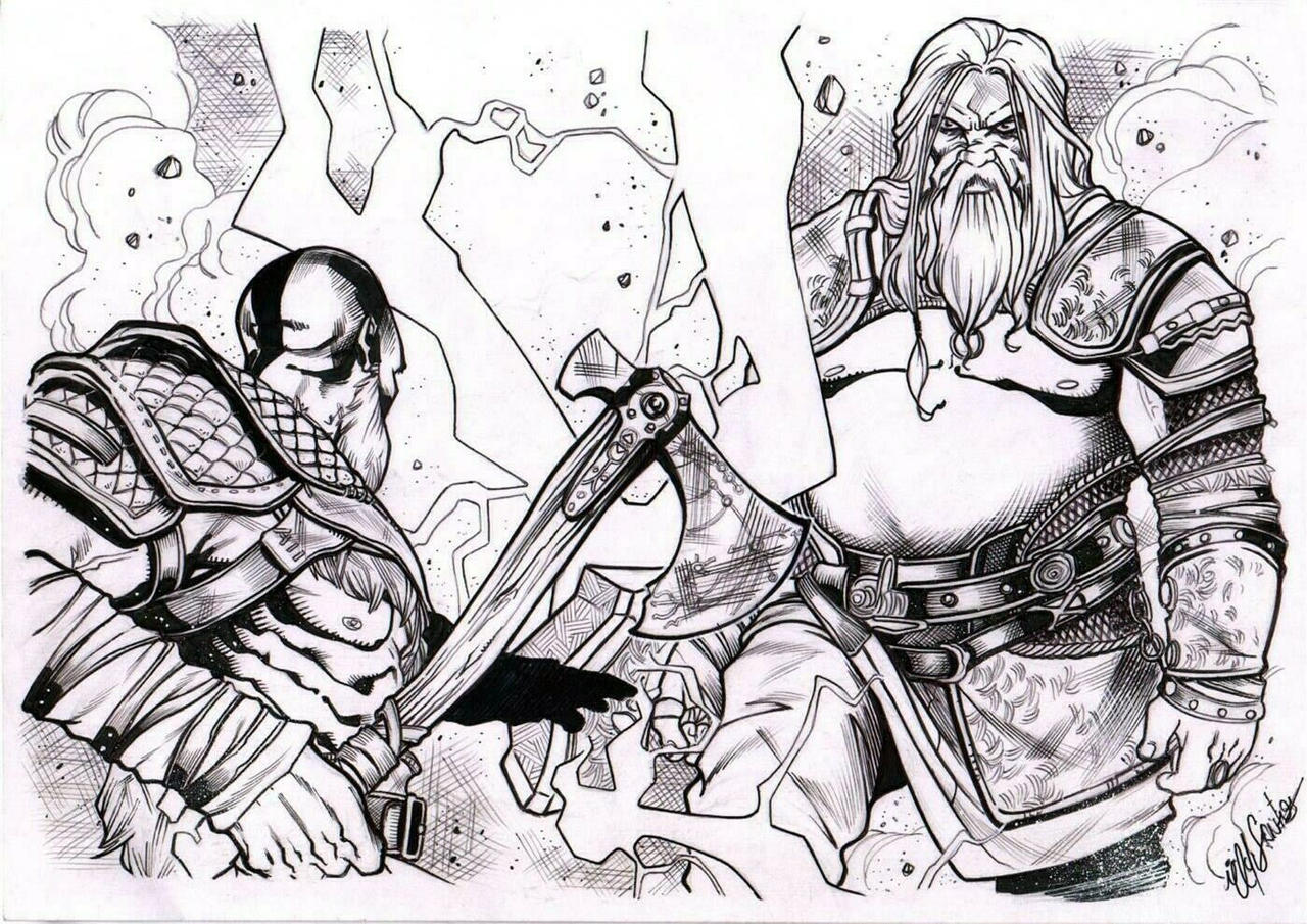 God Of War Ragnarok Wallpaper #1 by ortial23 on DeviantArt