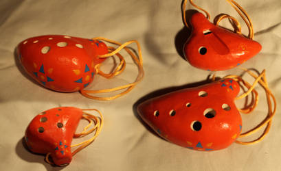 Orange ocarina