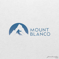 Daily Logo Challenge - Day 8: Ski Mountain Logo by mababangungutin