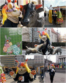 [ FURSUITING ] Easter market opening