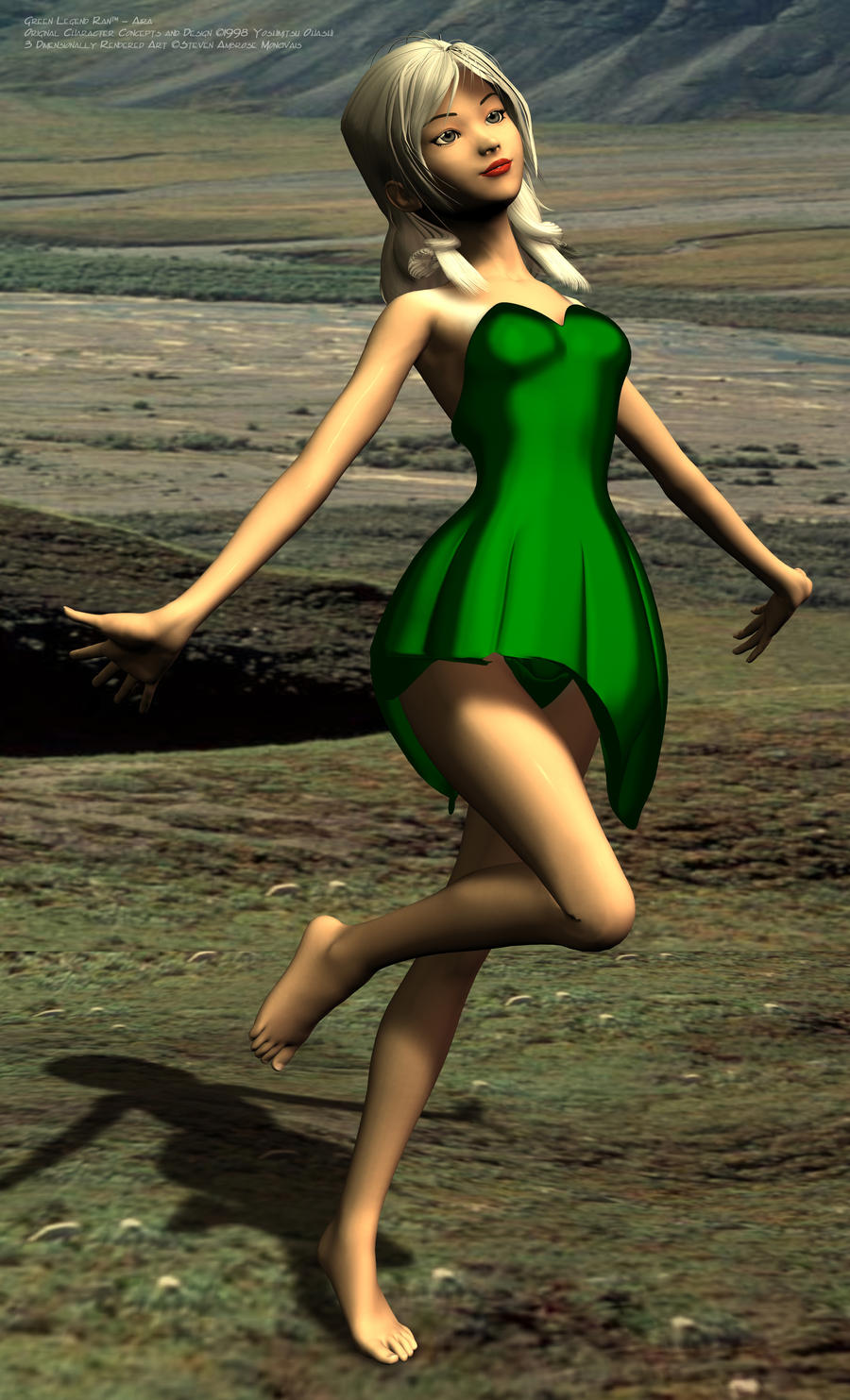 Get Wallpaper Green Legend Ran Aira By De3pbl4ck On Deviantart Desktop Wallpaper Free