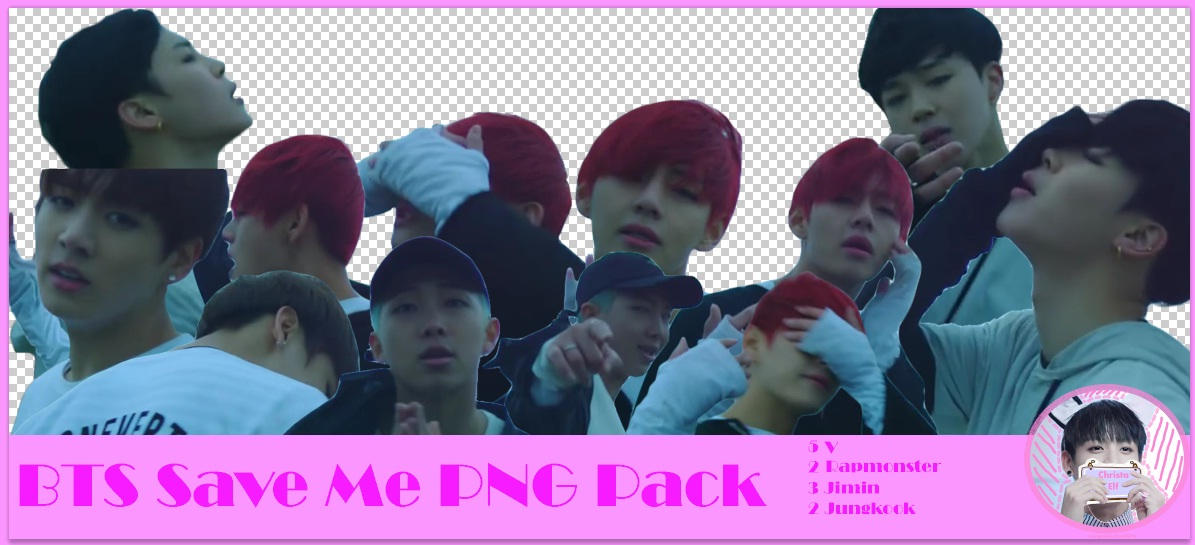 Saveme Bts Set BTS Save Me png pack by Christa0Elf on DeviantArt