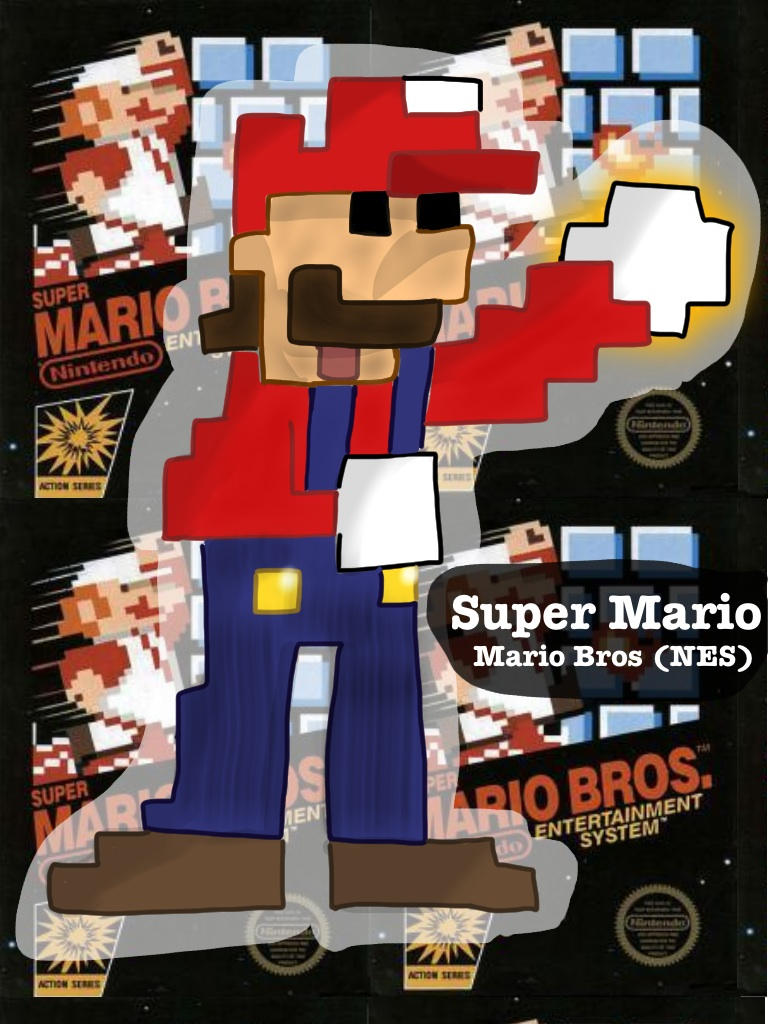 Super Mario - Super Mario Bros (NES) by AllThingsVideoGames on DeviantArt