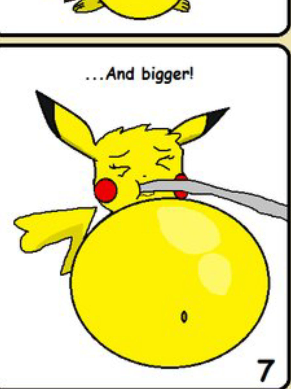 Pikachu Pokemon Inflation Pikachu inflation part 7 by Greenninjamorro on DeviantArt