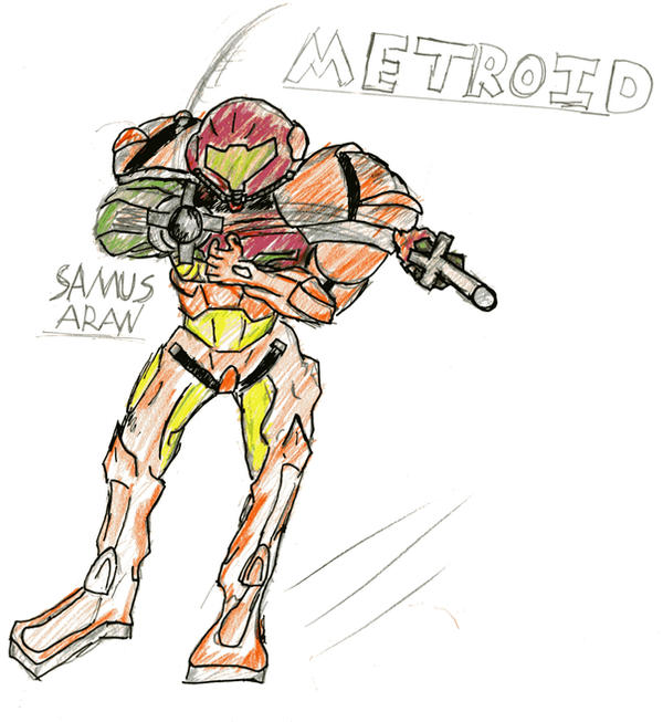 Simple Samus Classic Samus by monky95 on DeviantArt