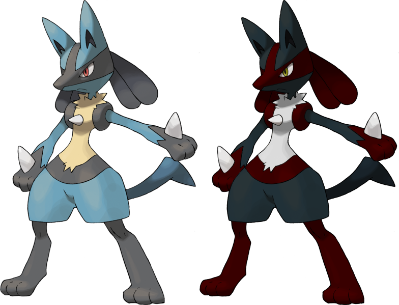448 Shiny Lucario (My Version) by Geilsun on DeviantArt