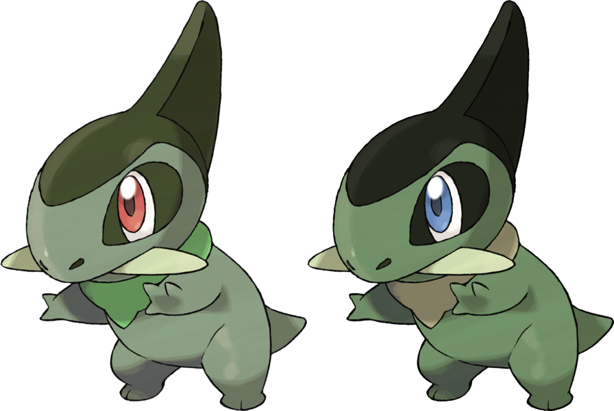 Axew Sticker #610 Shiny Axew (My Version) by Geilsun on DeviantArt