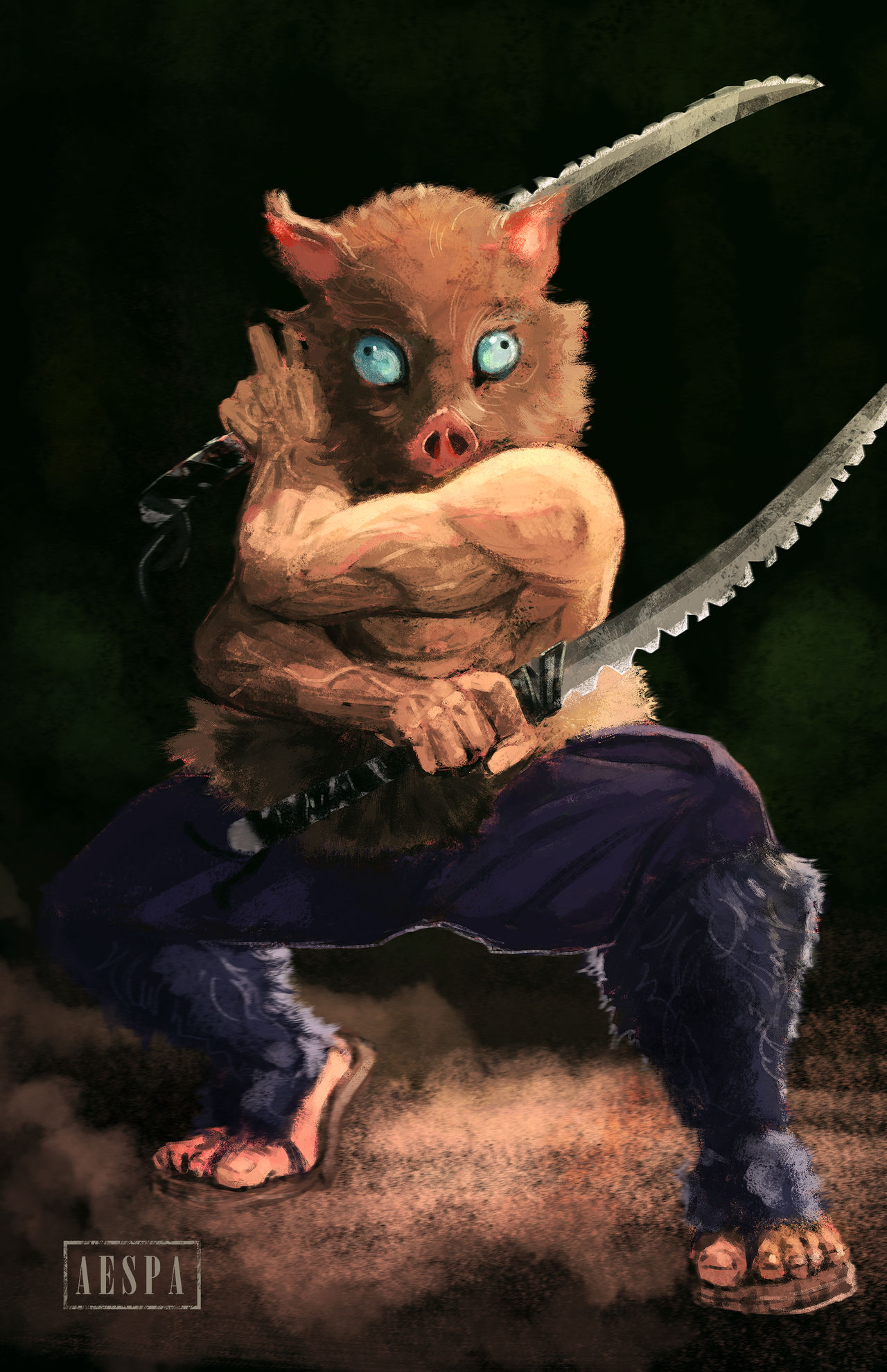 Inosuke by Dark-nazo on DeviantArt