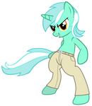 Lyra with pants