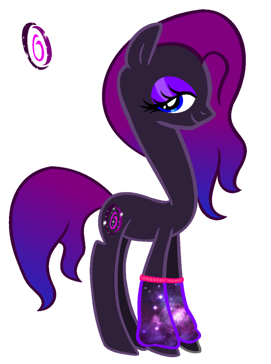 Adoptable galaxy pony