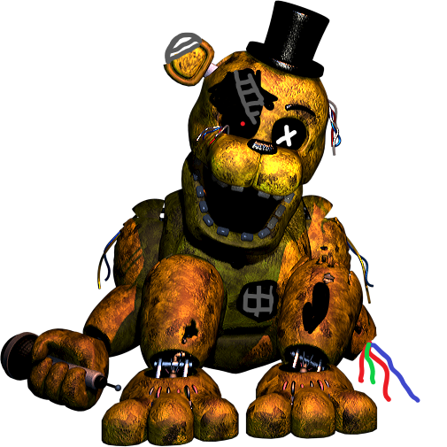 (Fnaf edit)Broken Golden Freddy by grasnoob on DeviantArt