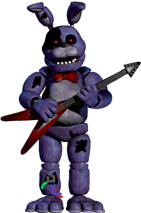 Bonnie Roto (Fnaf edit)Broken Bonnie by grasnoob on DeviantArt