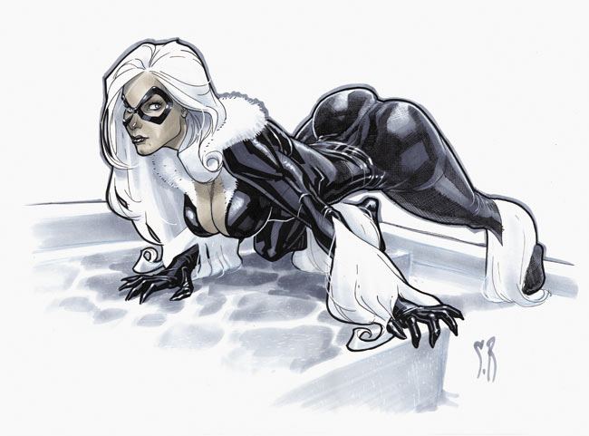 Black Cat con sketch