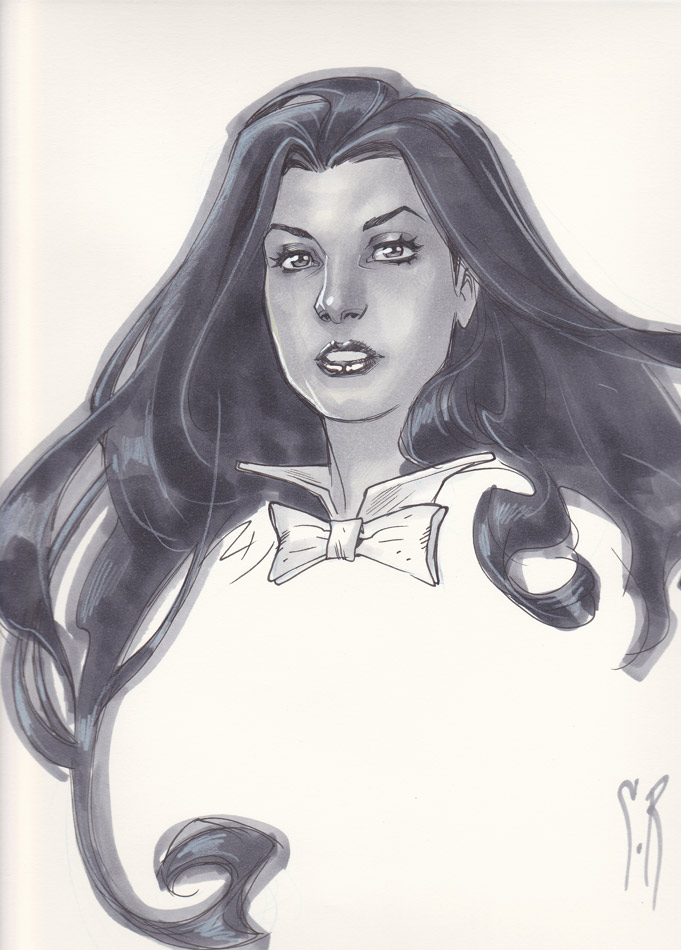 Zatanna Headsketch