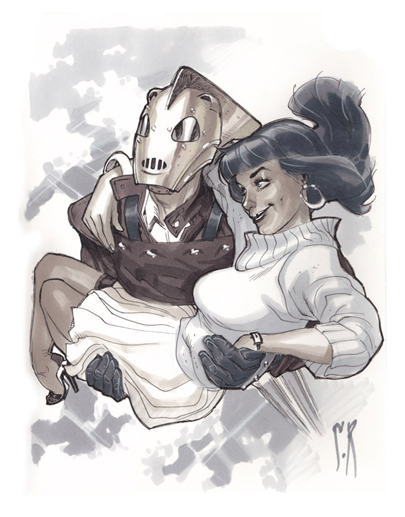 Rocketeer and Betty