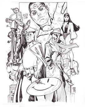 Watchmen Drink n( Draw Paris