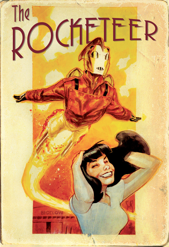 Tweaked Rocketeer Auction piece from Heroescon