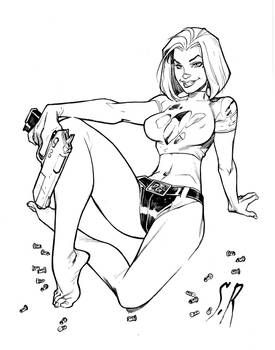 Abbey Chase Danger Girl Commission