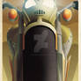 Rocketeer Custom motorcycle Cassandre-inspired Ad.