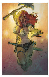 Red Sonja She-devil with an Axe