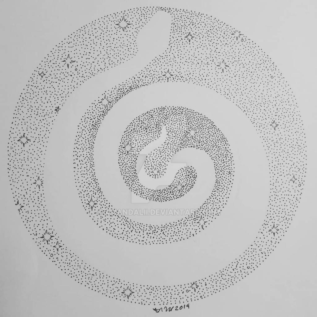 Snake spiral by 4mandalii on DeviantArt