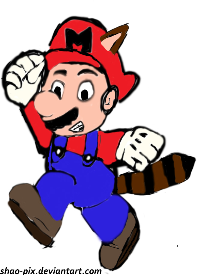 mario Le raton laveur - mario raccoon