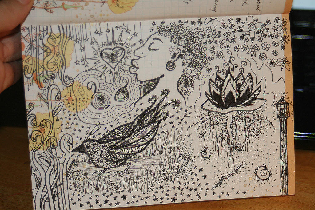 Journal doodle - 4-16-13