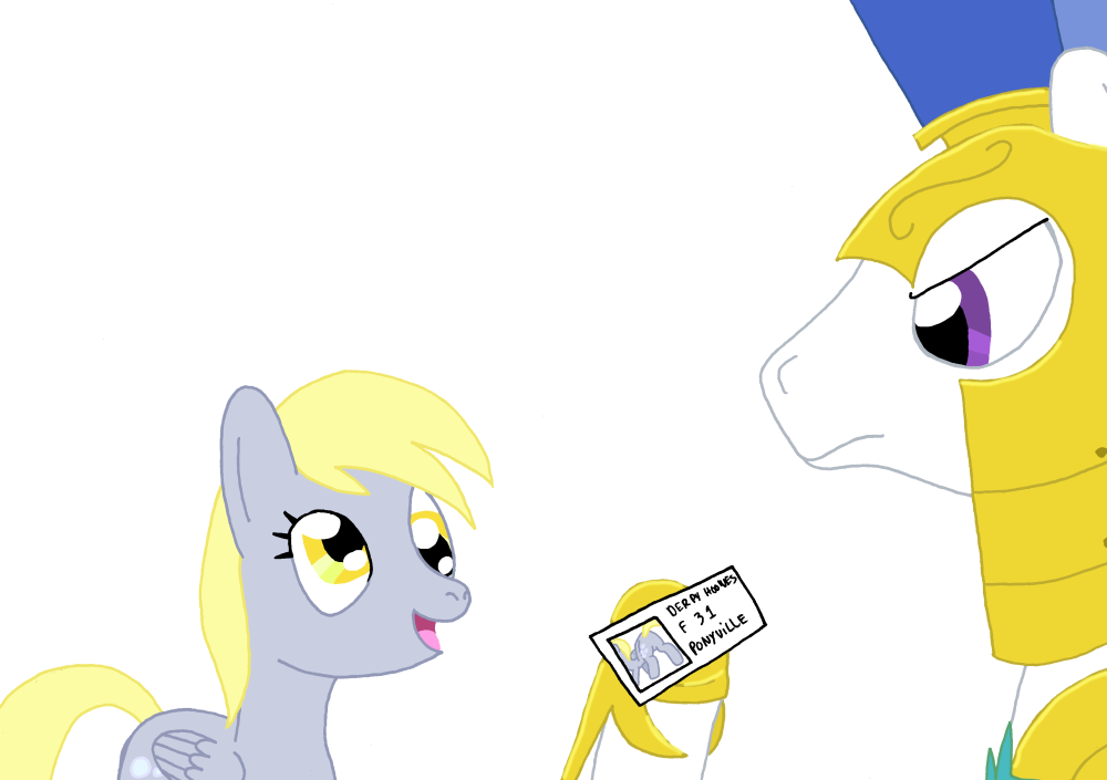 Derpy vs Guard