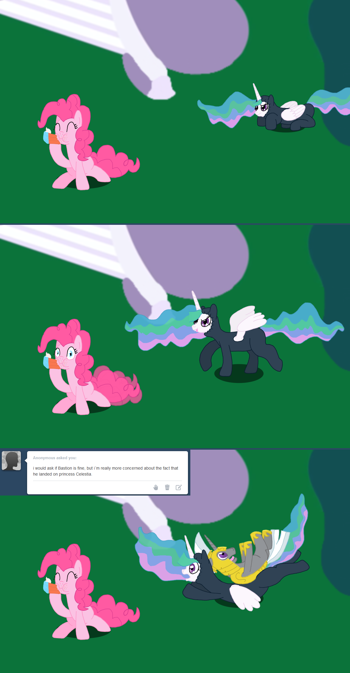 Celestia Vs Pinkie Sense