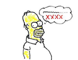 Homer thinking Queensland