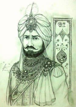 Maharaja Pratap of Jaganavanshi Rajputana