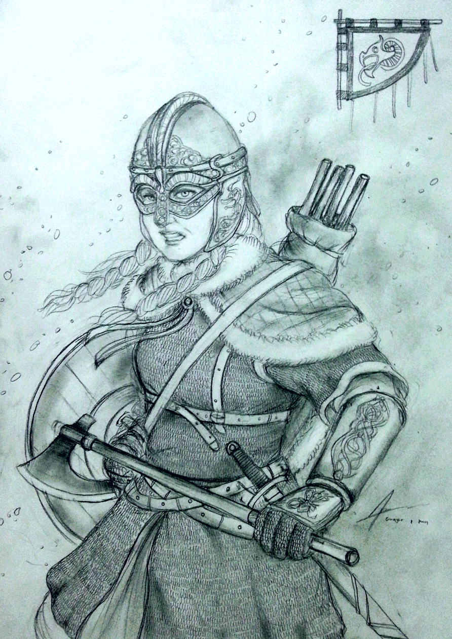 Gunhildr Freysdottir of the Nordic Kingdoms