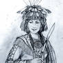 Princess Immookalee of Native American Tribes
