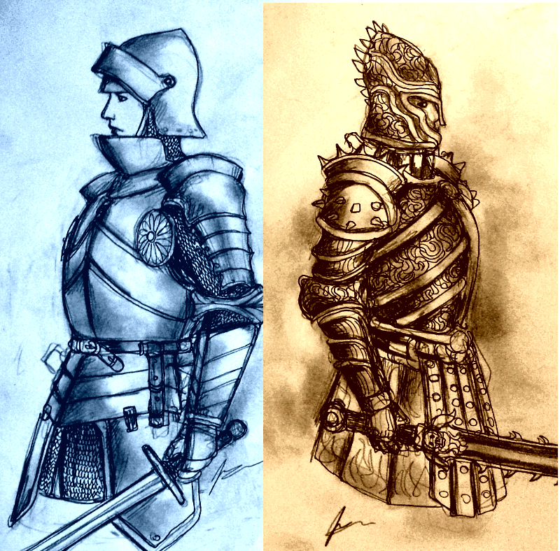 Women Warriors in Heavy Armor: Plain vs Evil?