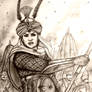 Maharani Indira of Jaganavanshi Raj (India/Rajput)