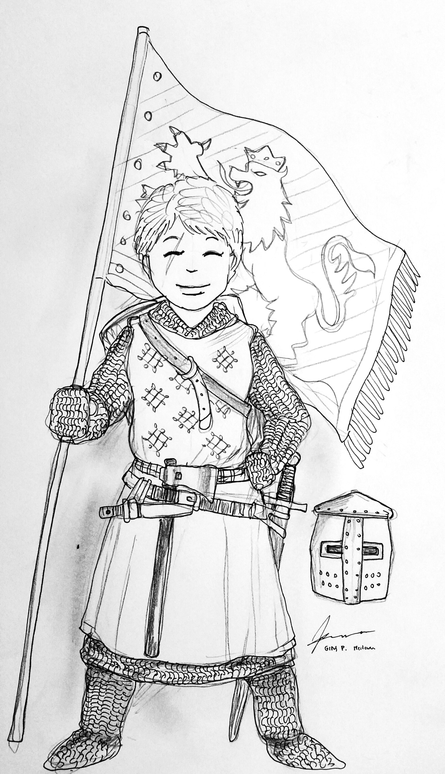 Swedish Shieldmaiden (Post-Viking) - Concept