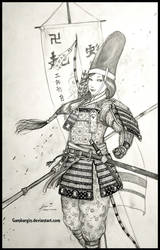 Tomoe Gozen of Japan, 1180 AD - Women War Queens