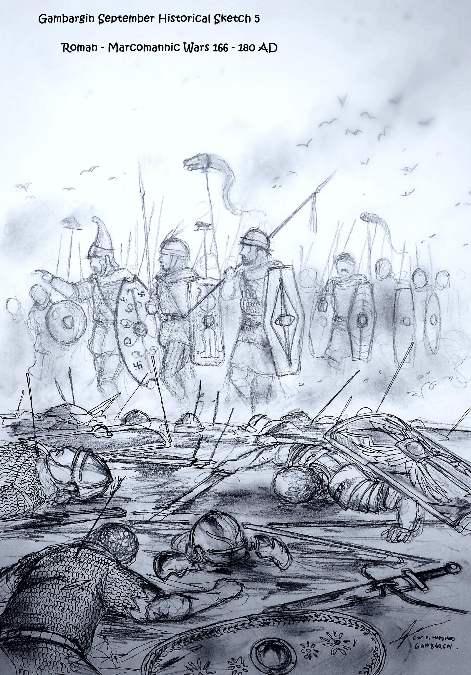 Roman - Marcomannic Wars (166 AD - 180 AD) by Gambargin on DeviantArt