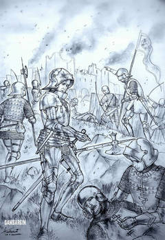 HWS Late Medieval English Woman Warrior Concept