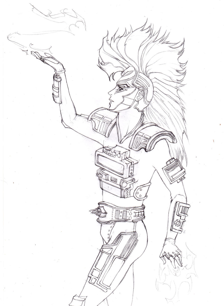 Electra Pencil Wip By Dionysus Lion On Deviantart