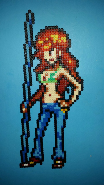 Hama/Perler Nami. One Piece