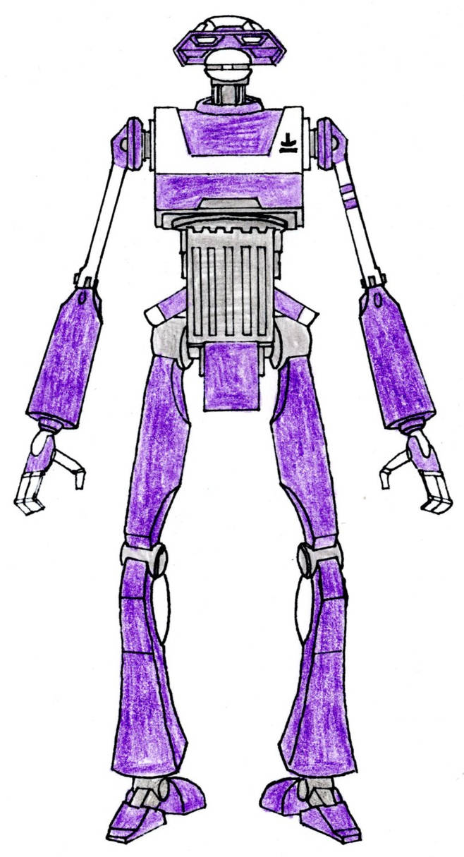 Unidentified T-series tactical droid (Bressh) by JR-Imperator on DeviantArt